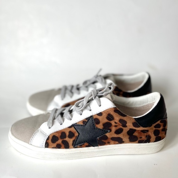 Modern Rush Shoes - Modern Rush Regina Leopard Sneakers